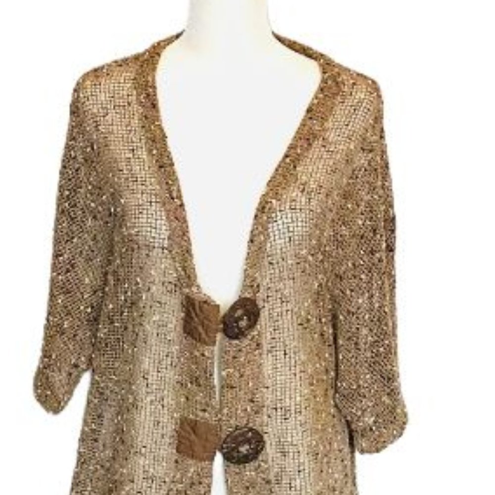 🌴 Katie Todd Cardigan - Size Large